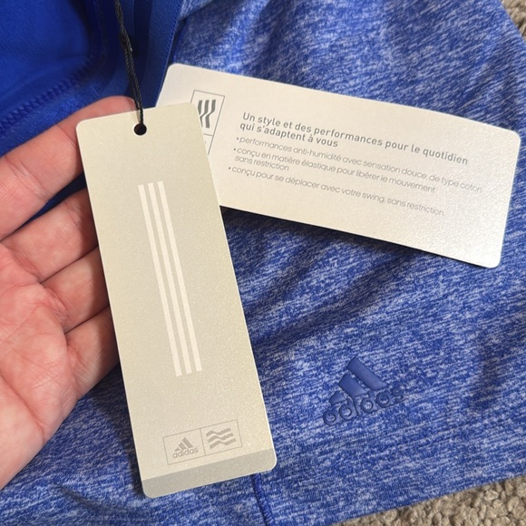 NEW Adidas skirt skort blue women’s large athletic tennis golf pickleball casual - Picture 5 of 8